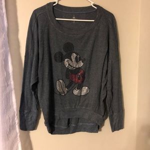 Disney Sequined 3/4 Sleeve Top